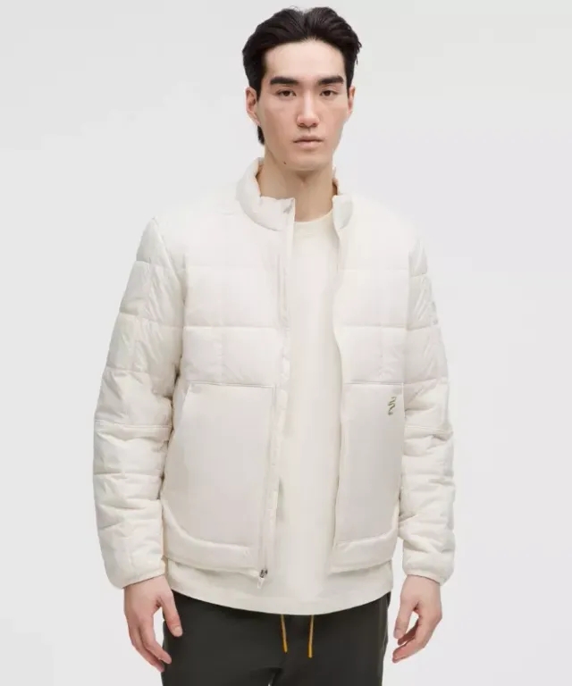 lululemon IE lululemon – Men's Lunar New Year Route Ready Lightweight Insulated Jacket – Color White – Size 2XL