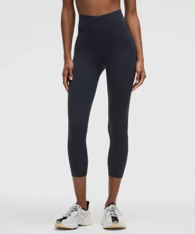 lululemon IE lululemon – Women's Glow Up Super-High-Rise Crop Leggings – 23 – Color Blue – Size 8