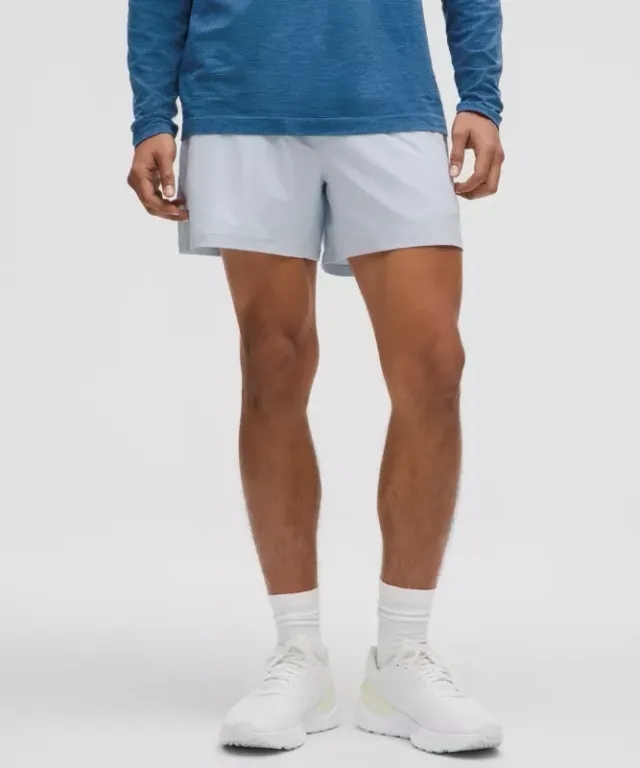 lululemon IE lululemon – Men's Pace Breaker Lined Shorts – 5 – Color Blue – Size 2XL