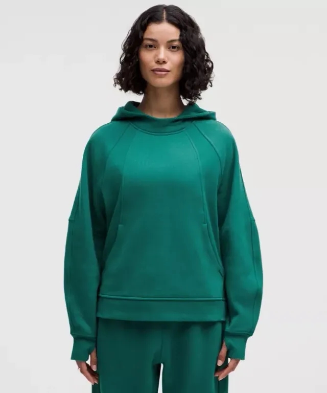 lululemon IE lululemon – Women's Scuba Oversized Side-Slit Hoodie – Color Green – Size XS/S