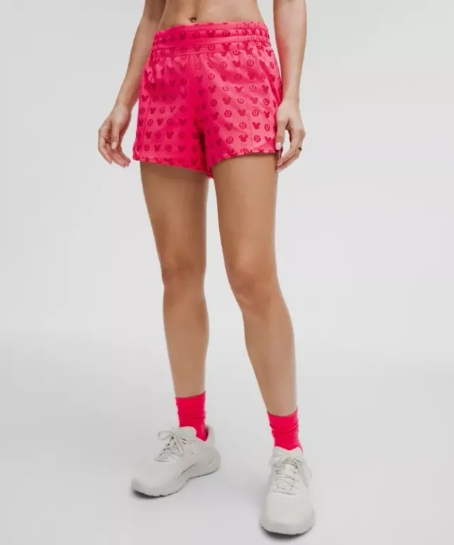 lululemon IE lululemon – Women's Disney x Hotty Hot High-Rise Short – 4 – Color Pink – Size 8