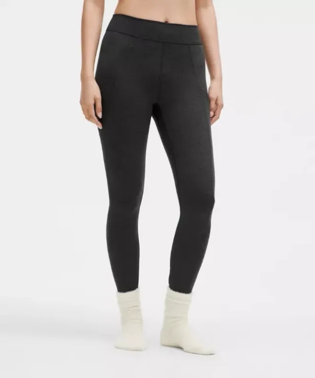 lululemon IE lululemon – Women's Softy Suedey High-Rise Tight Leggings – 25 – Color Black – Size 8