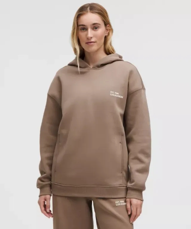 lululemon IE lululemon – Women's Heavyweight Oversized Hoodie – Color Brown – Size 2XS