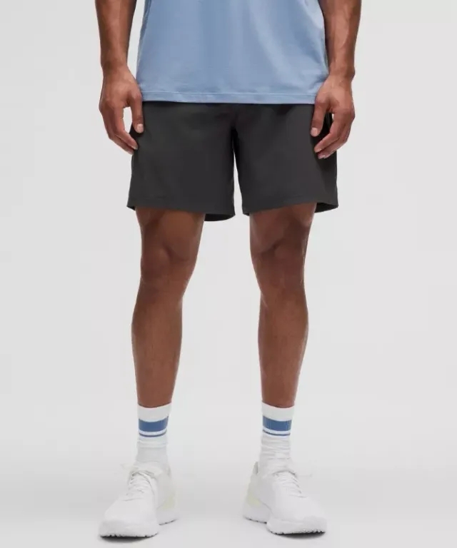 lululemon IE lululemon – Men's Pace Breaker Lined Shorts – 7 – Color Grey – Size 2XL