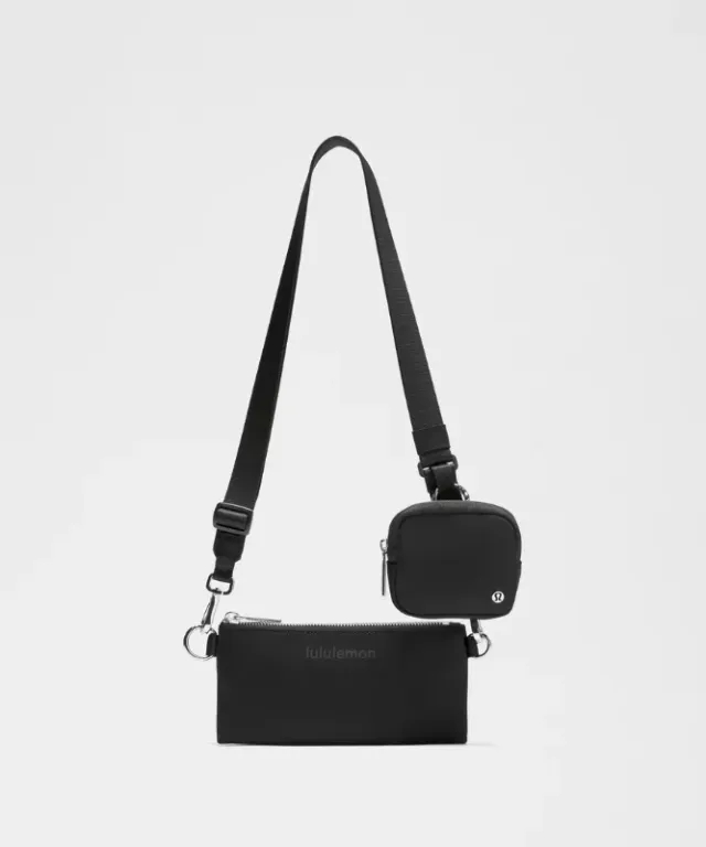 lululemon IE lululemon – Dual-Pouch Bag Sling – Color Black