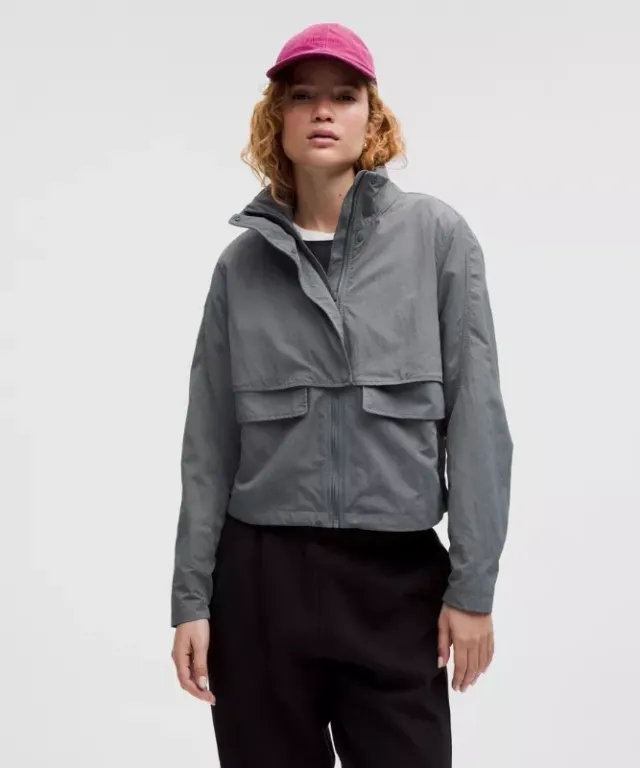 lululemon IE lululemon – Women's Always Effortless Jacket – Color Grey – Size 8