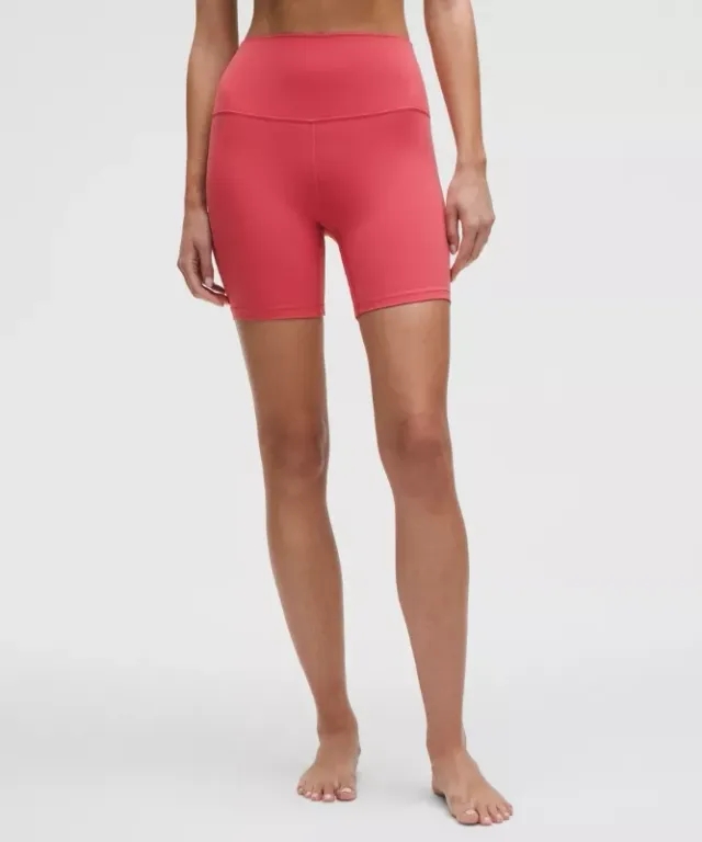 lululemon IE lululemon – Women's Align High-Rise Shorts – 6 – Color Red – Size 8
