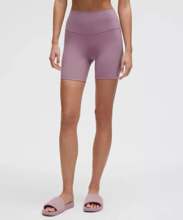 lululemon IE lululemon – Women's Align High-Rise Shorts – 6 – Color Purple – Size 6