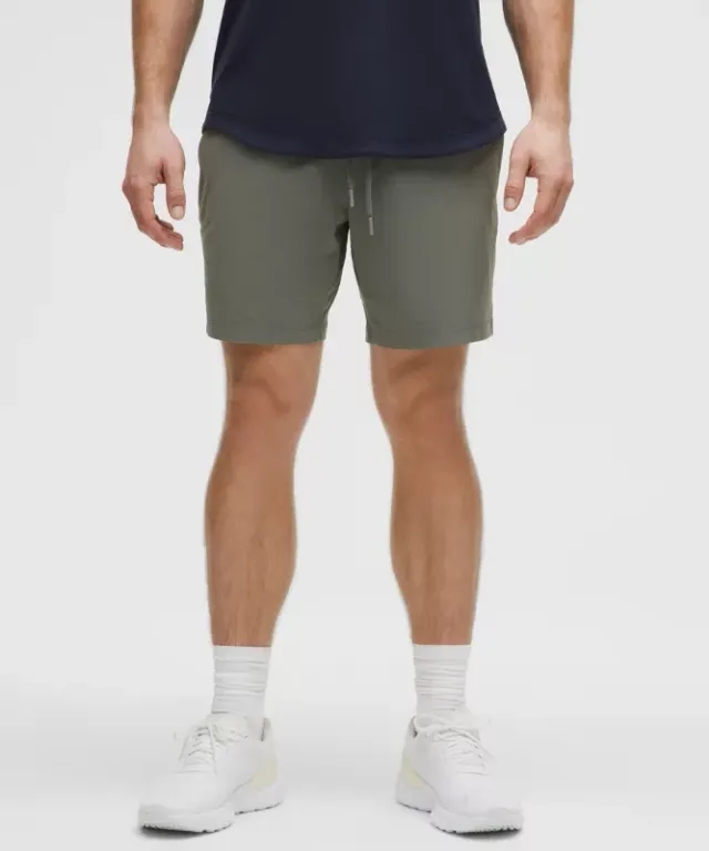 lululemon IE lululemon – Men's Zeroed In Linerless Shorts – 7 – Color Grey – Size 2XL