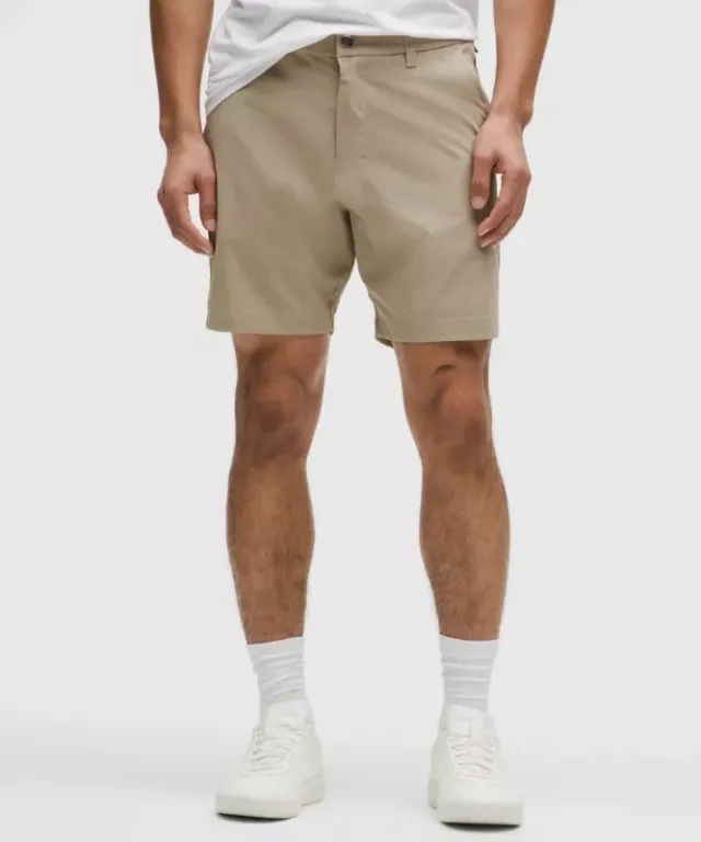 lululemon IE lululemon – Men's ABC Classic-Fit Shorts – 7 – Color Brown – Size 40
