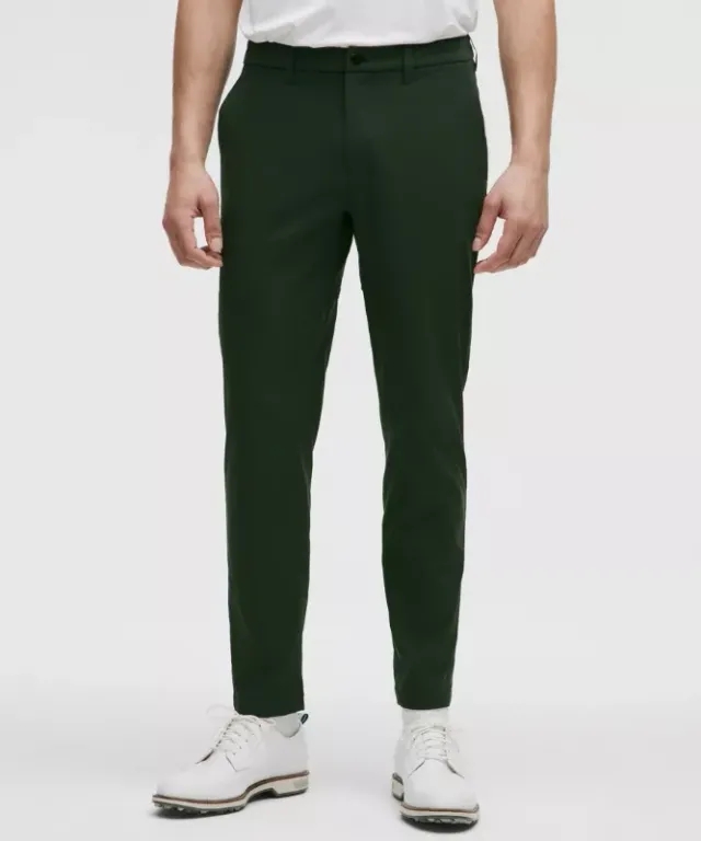 lululemon IE lululemon – Men's ABC Slim-Fit Golf Trousers 32L – Color Green – Size 40