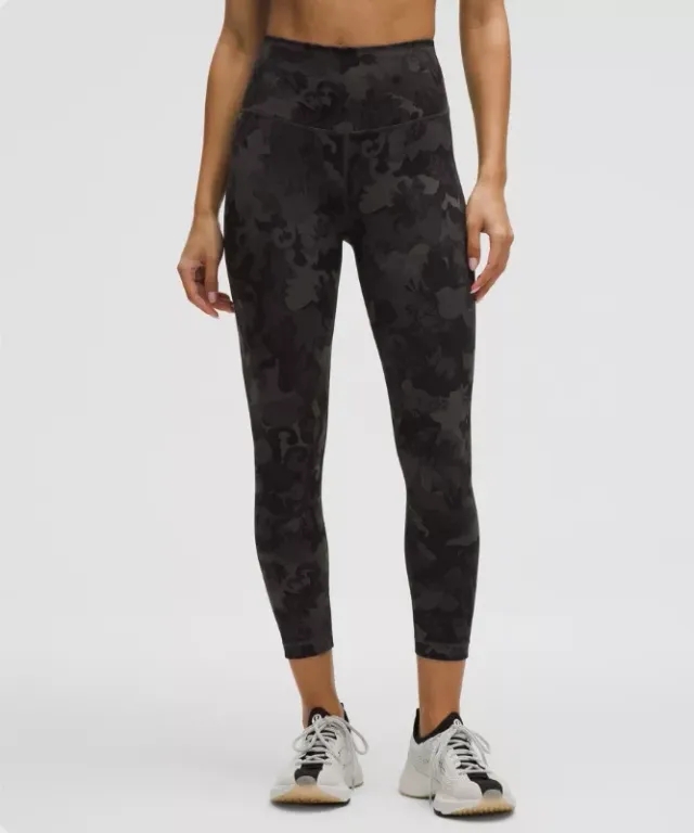 lululemon IE lululemon – Women's Wunder Train High-Rise Crop Leggings – 23 – Color Black – Size 8