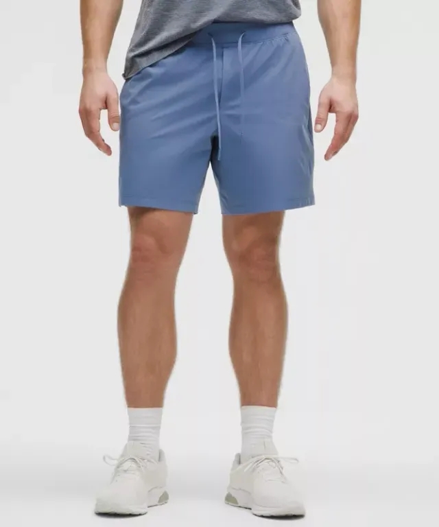 lululemon IE lululemon – Men's Zeroed In Linerless Shorts – 7 – Color Blue – Size 2XL