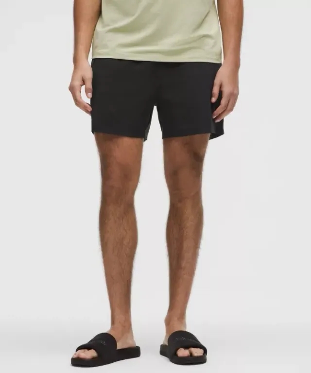 lululemon IE lululemon – Men's Swim Shorts Linerless – 5 – Color Black – Size 2XL