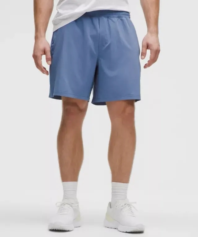 lululemon IE lululemon – Men's Pace Breaker Lined Shorts – 7 – Color Blue – Size 2XL