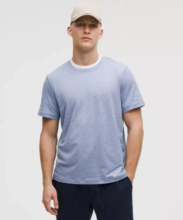 lululemon IE lululemon – Men's Soft Jersey Short-Sleeve Shirt – Color Blue – Size 2XL