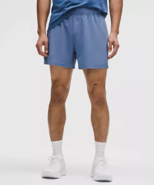 lululemon IE lululemon – Men's Pace Breaker Linerless Shorts – 5 – Color Blue – Size M