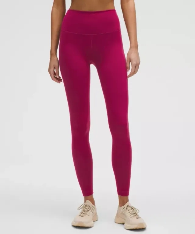 lululemon IE lululemon – Women's Wunder Train High-Rise Tight Leggings – 28 – Color Pink – Size 8