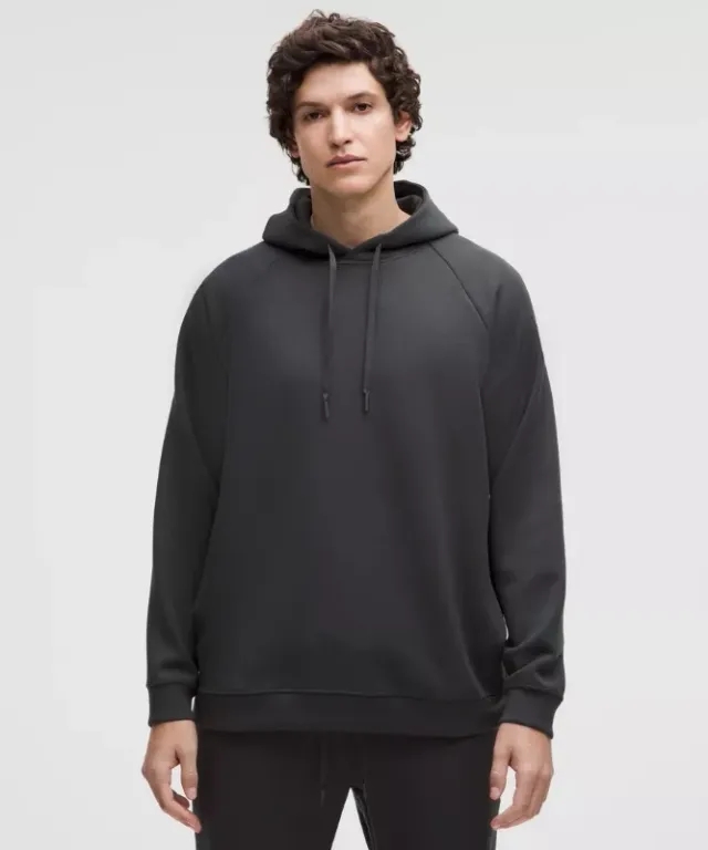 lululemon IE lululemon – Men's Smooth Spacer Classic-Fit Pullover Hoodie – Color Grey – Size 2XL