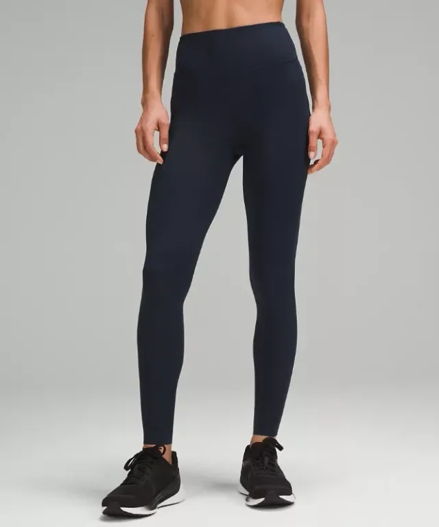 lululemon IE lululemon – Women's Fast and Free High-Rise Tight Leggings 28” Pockets – Color Blue – Size 8