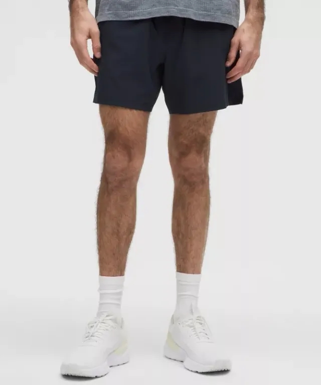 lululemon IE lululemon – Men's Mile Maker Run Crew Lined Shorts – 6 – Color Blue – Size 2XL