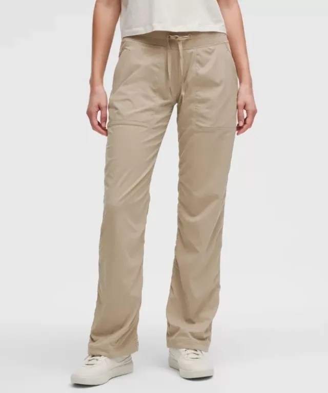 lululemon IE lululemon – Women's Dance Studio Mid-Rise Pants Regular – Color Brown – Size 8