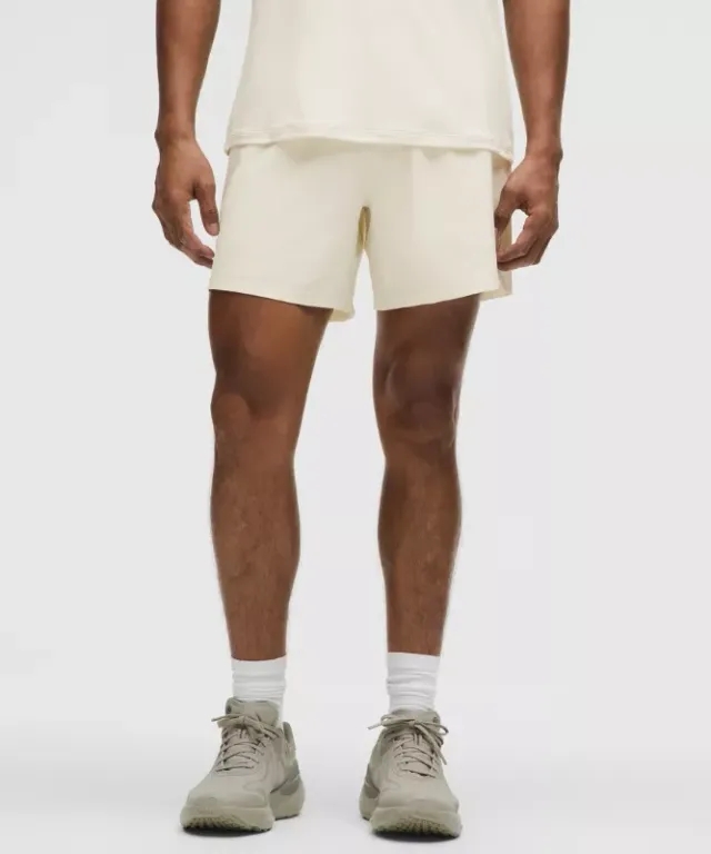lululemon IE lululemon – Men's Mile Maker Run Crew Lined Shorts – 6 – Color White – Size 2XL