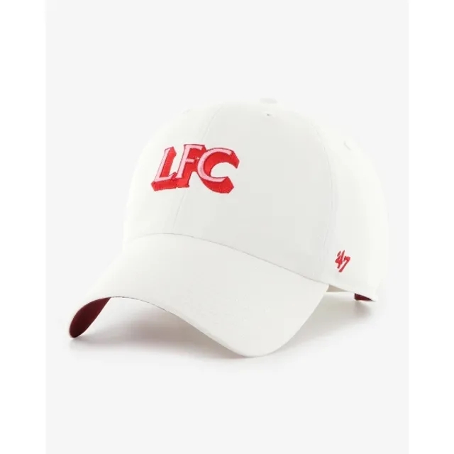 Liverpool FC LFC 47 Adults Chop Shop Clean Up Cap White