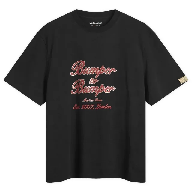 Martine Rose Women's Bumper to Bumper T-Shirt Black