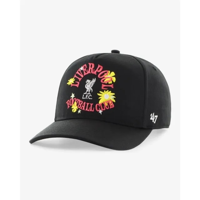 Liverpool FC LFC 47 Juniors Flora Hitch Cap Black