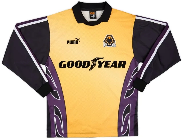 Puma 1997-98 Wolves GK Shirt - 9/10 - (S)