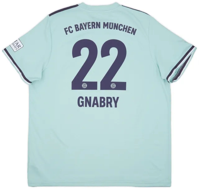 adidas 2018-19 Bayern Munich Away Shirt Gnabry #22 - 9/10 - (XXL)