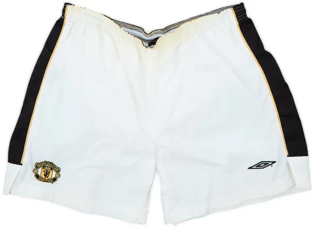 2000-02 Manchester United Umbro Training Shorts - 4/10 - (L)
