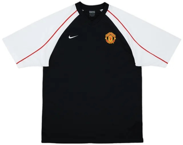 2004-05 Manchester United Nike Training Shirt - 9/10 - (L)