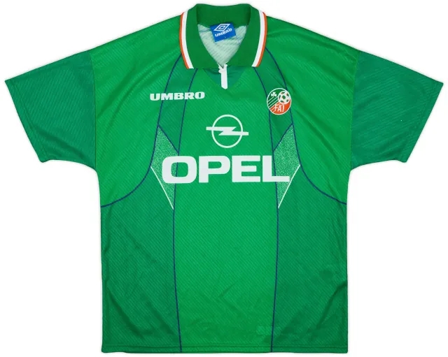 Umbro 1994-95 Ireland Home Shirt - 9/10 - (XL)