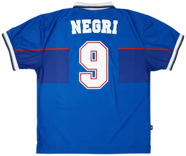Nike 1997-99 Rangers Home Shirt Negri #9 - 9/10 - (XL)