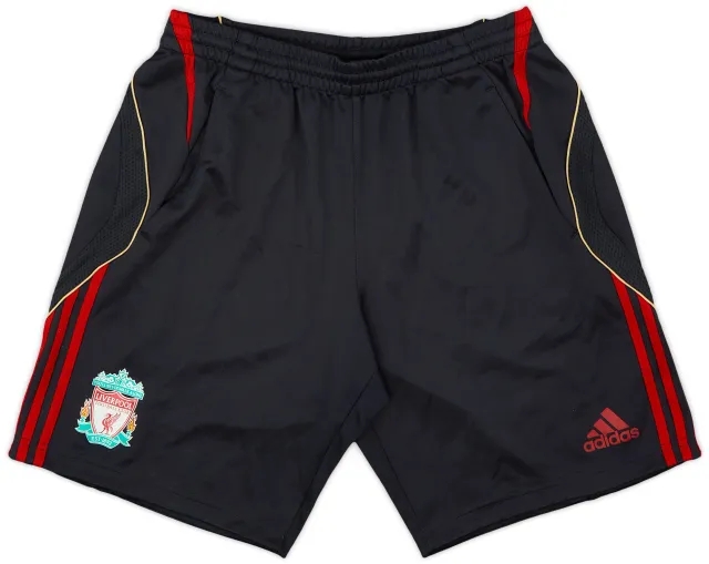 adidas 2009-10 Liverpool Away Shorts - 9/10 - (L)