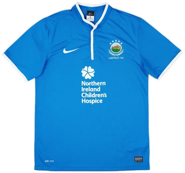 Nike 2013-14 Linfield Home Shirt - 8/10 - (M)