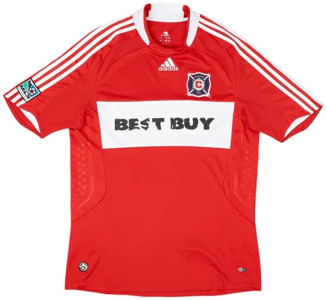adidas 2008-09 Chicago Fire Home Shirt - 4/10 - (M)