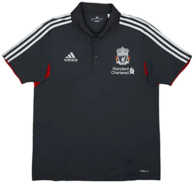 2011-12 Liverpool adidas Polo Shirt - 9/10 - (L)