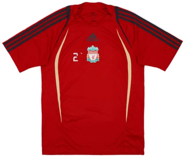 2009-10 Liverpool Player Issue adidas Training Shirt #2 - 5/10 - (M)