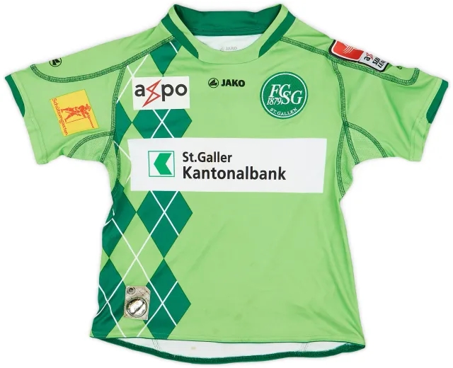 Joma 2010-11 St Gallen Home Shirt - 7/10 - (S.Boys)
