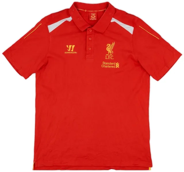 2013-14 Liverpool Warrior Polo Shirt - 9/10 - (XL)