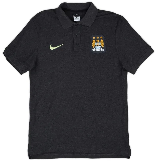 2015-16 Manchester City Nike Polo Shirt - 8/10 - (L)