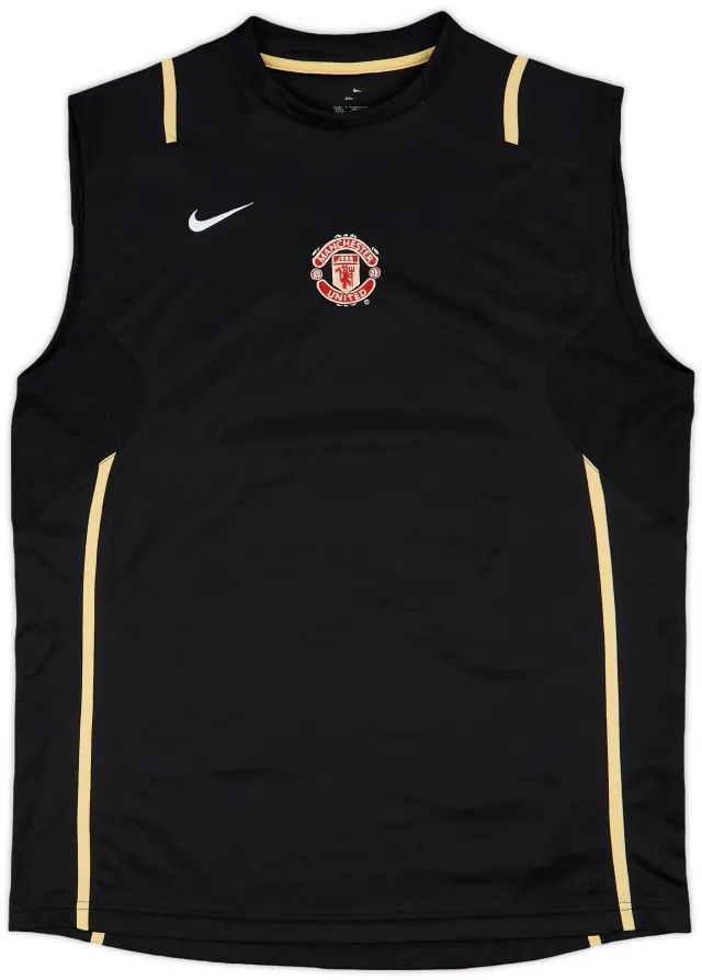 2006-07 Manchester United Nike Training Shirt - 6/10 - (L)