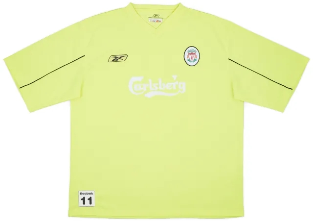 2003-04 Liverpool Player Issue Reebok Training Shirt #11 - 10/10 - (XXL)