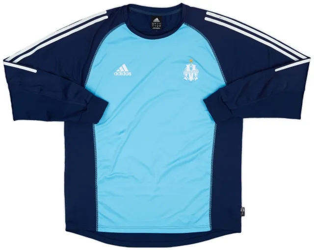 2002-03 Marseille adidas Training L/S Shirt - 6/10 - (L/XL)