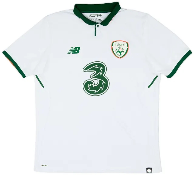 NewBalance 2017-18 Ireland Away Shirt - 7/10 - (L)