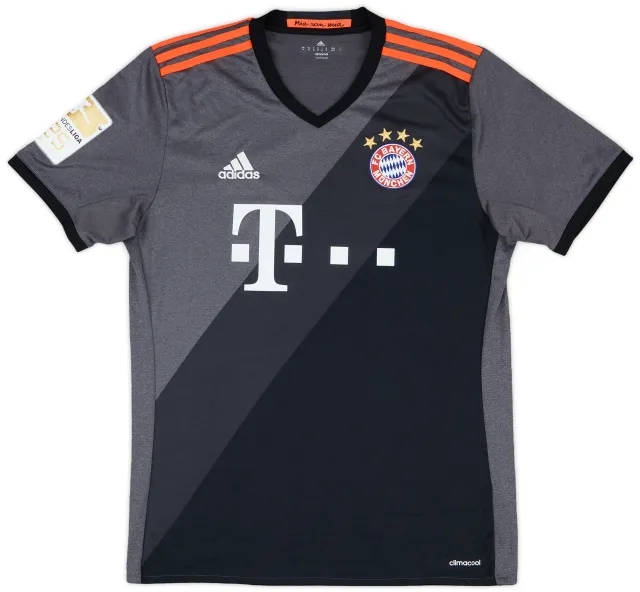 adidas 2016-17 Bayern Munich Away Shirt - 9/10 - (M)