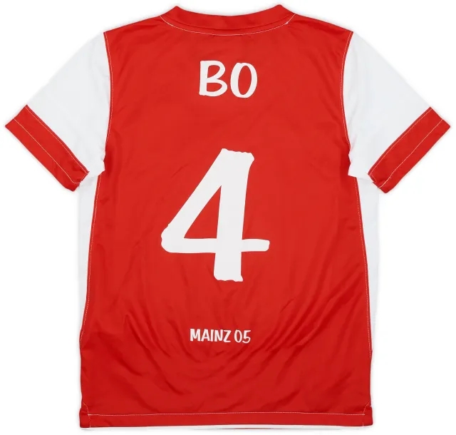 Nike 2011-12 FSV Mainz Home Shirt Bo #4 - 8/10 - (S.Boys)